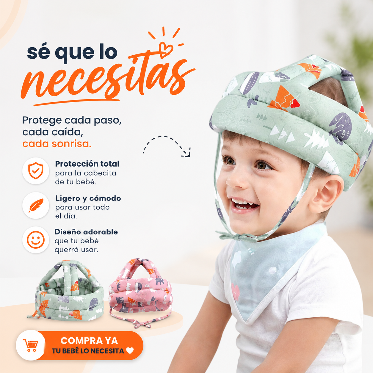 Casco de Seguridad para bebes